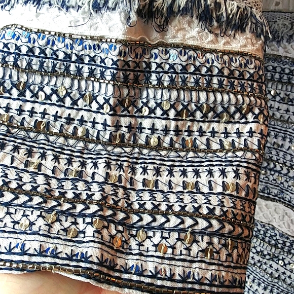 ⭐ Eyelet Jacket Embellished Femanine Embroidered - Picture 9 of 11